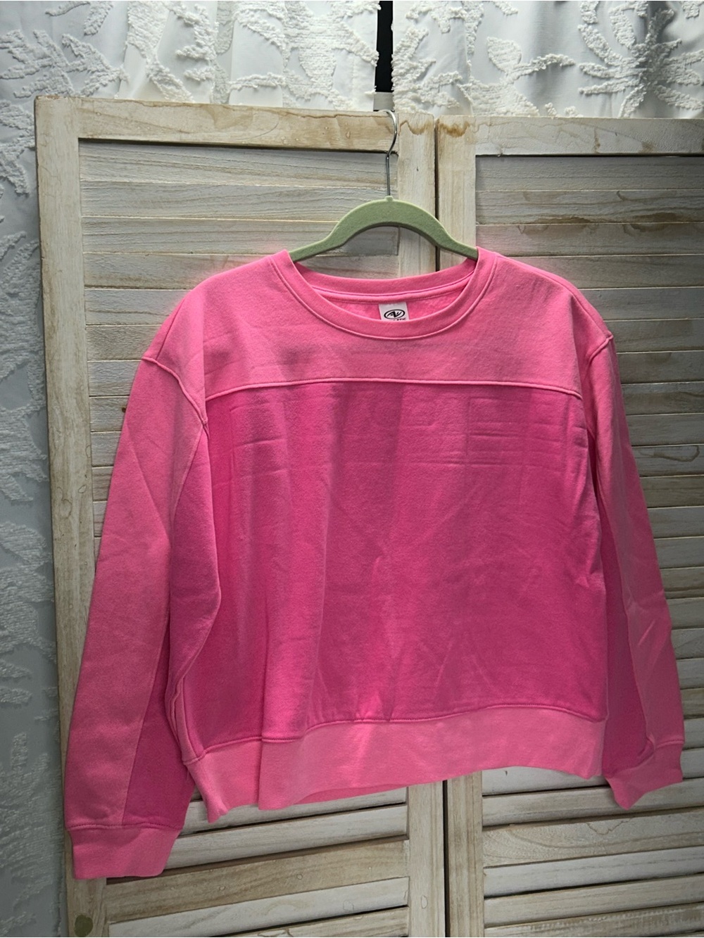 Pink Women's Crewneck Sweatshirt